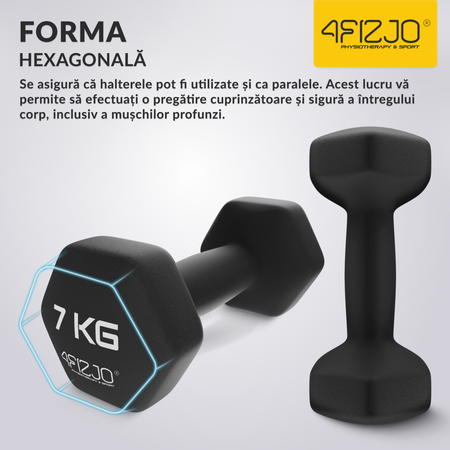 Haltere clasice 2 x 7 kg
