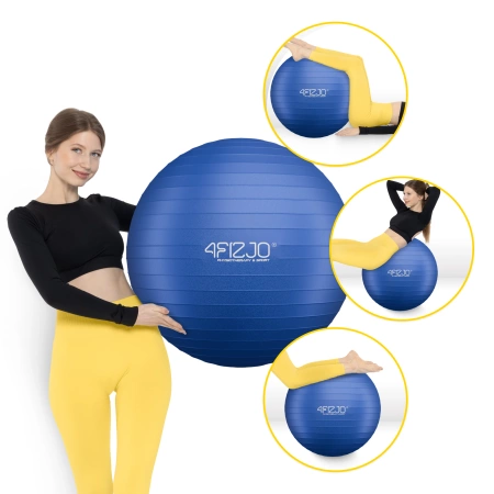 Minge gonflabilă de gimnastică pentru fitness 85 cm