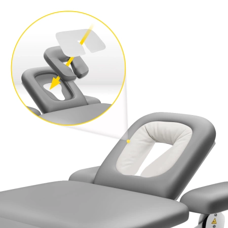 Husă de unică folosință pentru capătul patului, formă semicirculară, 50 buc.