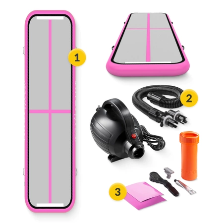 Pistă acrobatică AIR MAT 4 x 1 x 0,15 m