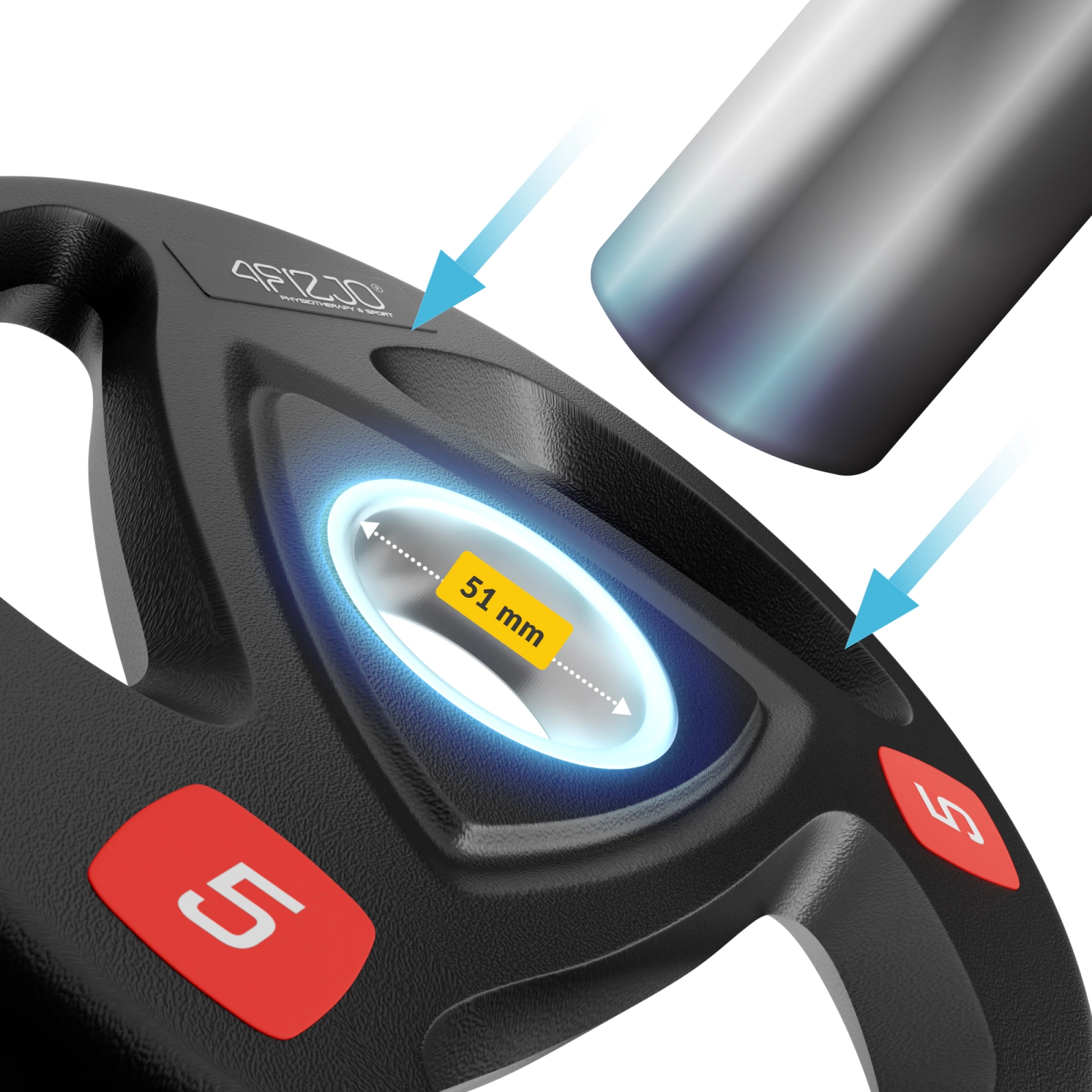 Greutăți Olimpice 2 x 5 kg