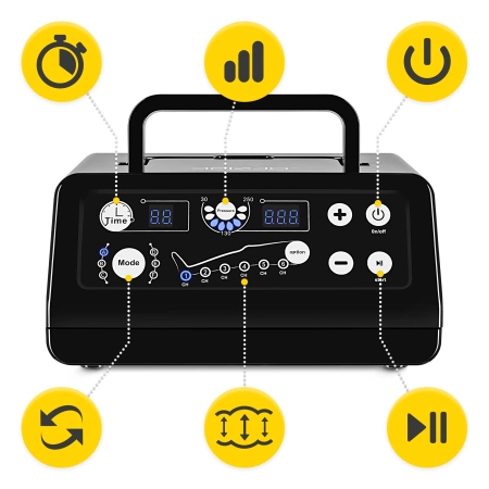 Sistem de terapie prin compresie cu aer Dispozitiv de drenaj limfatic MED C6 mărime L/XL