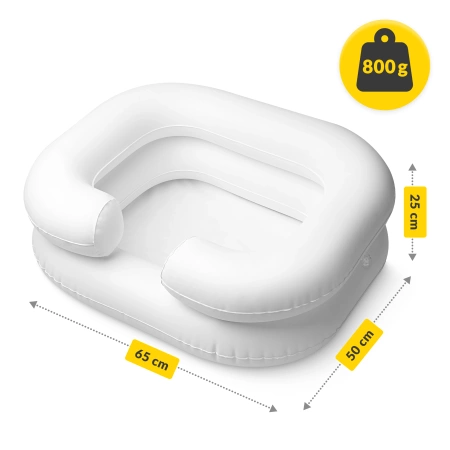 Cadă gonflabilă pentru pat cu duș