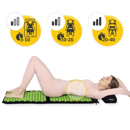 Covoraș clasică de presopunctură de mărime mare cu pernă XL