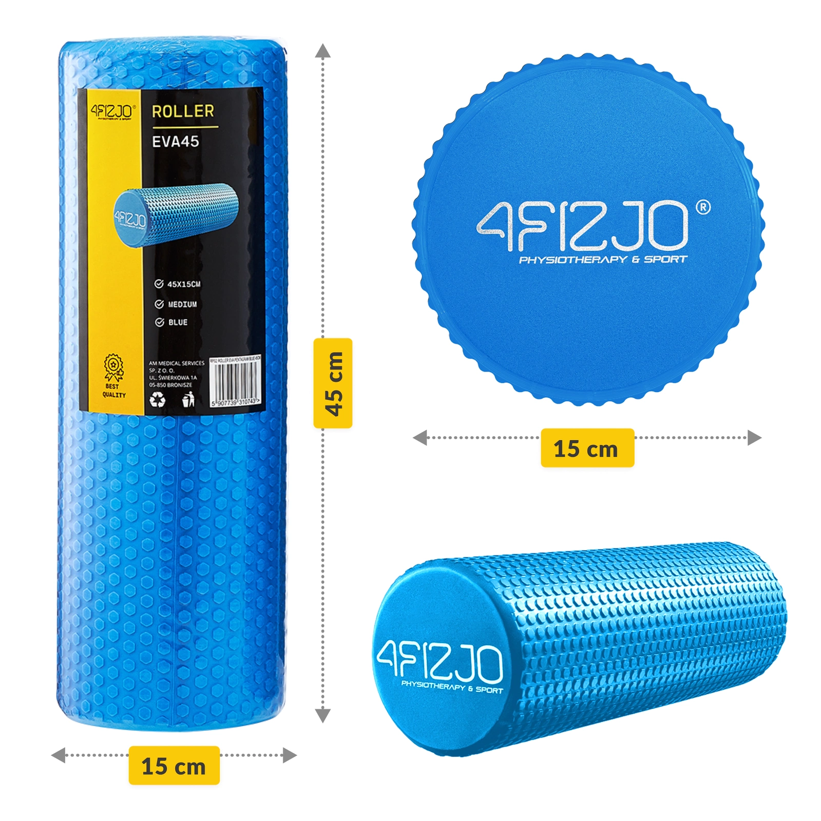 Rola cu mini proeminențe CARE+ 45CM