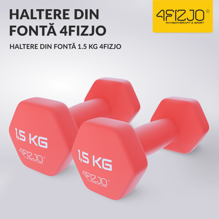 Haltere clasice 2 x 1,5 kg