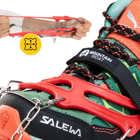 Crampoane pentru copii crampoane pentru pantofi de drumeție L (32-36)