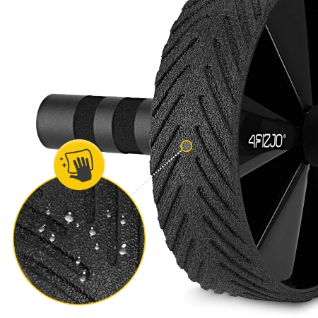 Roată de antrenament abdominal AB WHEEL PRO