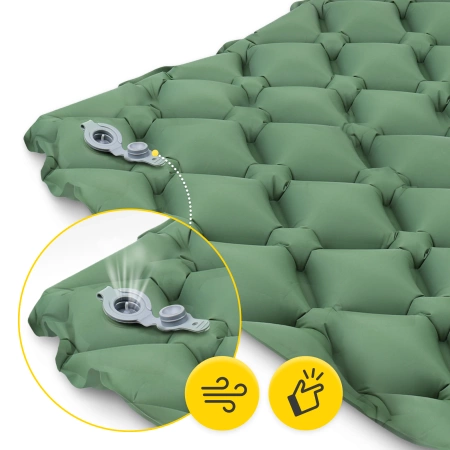 Saltea turistică gonflabilă pentru o persoană MOUNTAIN GOAT