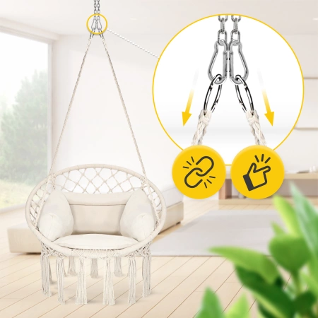 Suport pentru leagăn și hamac pentru tavan