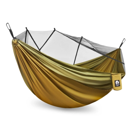 Hamac de călătorie pentru o singură persoană cu plasă de țânțari