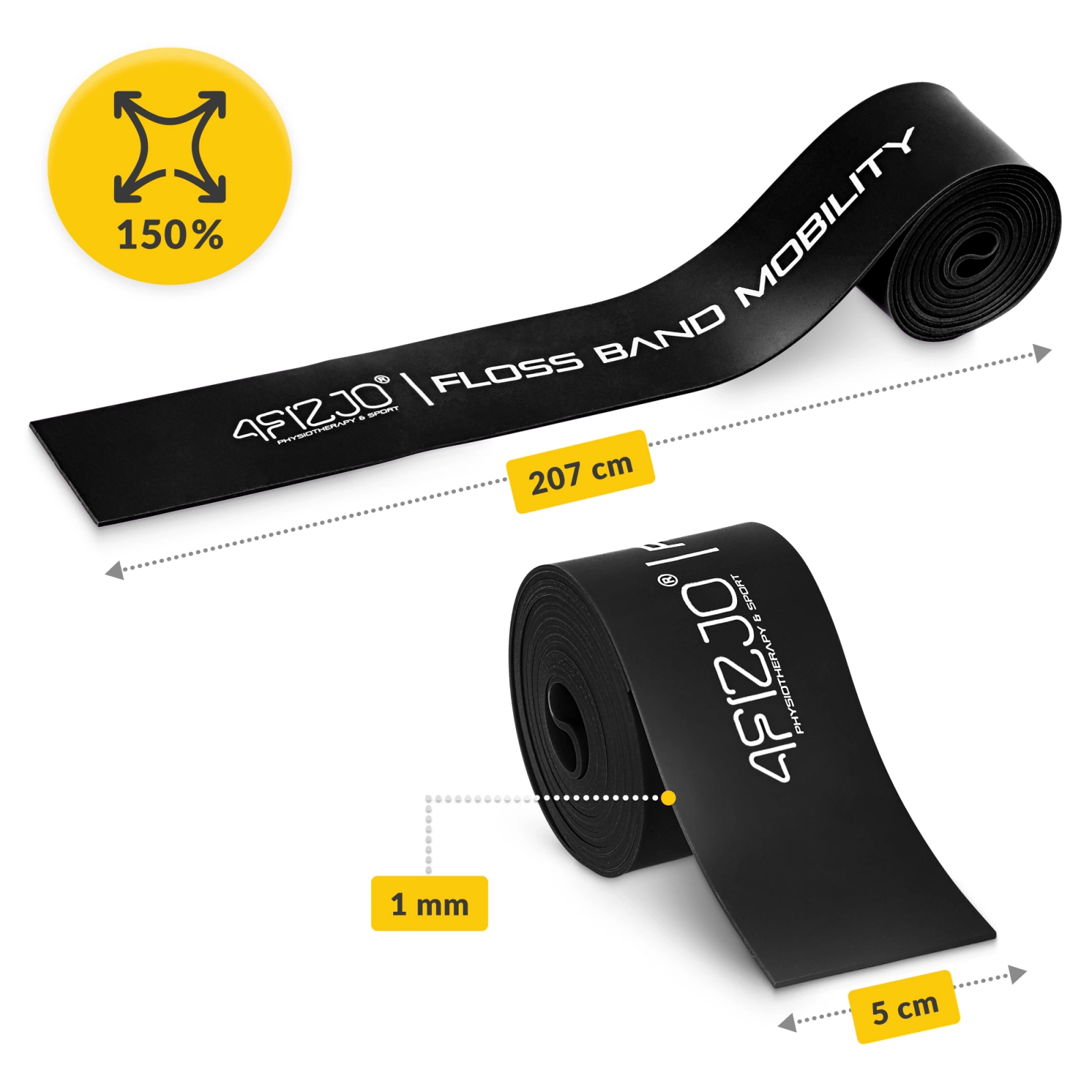 Bandă de Reabilitare FLOSS BAND 1 mm