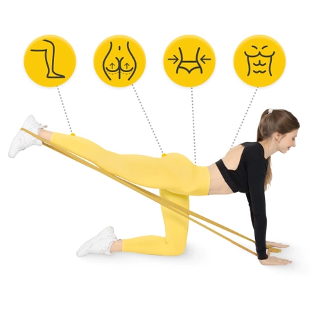 Bandă de reabilitare FLAT BAND 25-35 kg (7/7)