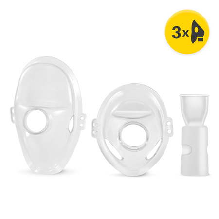 Set de măști interschimbabile pentru nebulizator