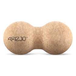 Minge dublă de masaj din plută 6,5 cm