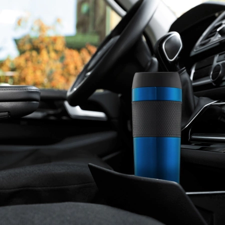 Cana termică Mountain Goat TRAVEL 450 ml albastră