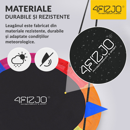 Leagăn de grădină pentru copii XL 110 cm