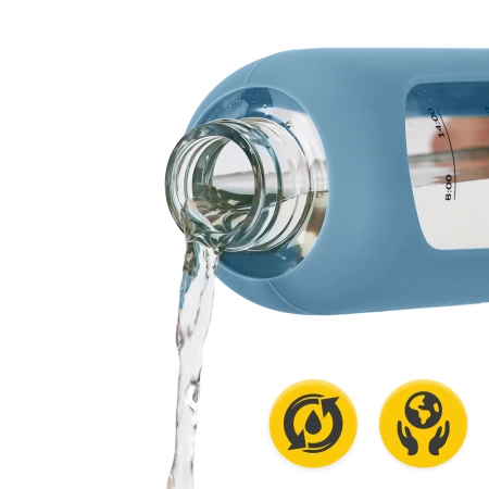 Sticlă pentru apă din sticlă 1 L