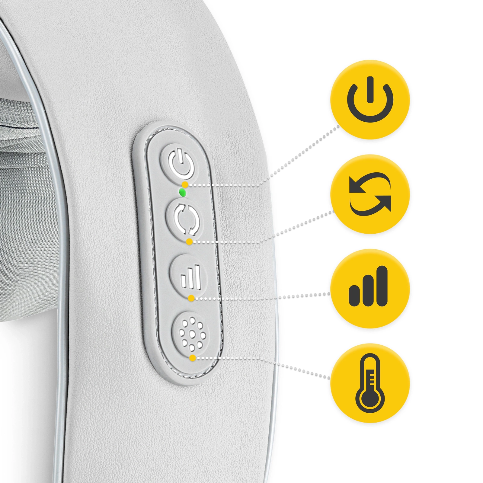 Masajer pentru gât și zona cervicală SHIATSU EVO+