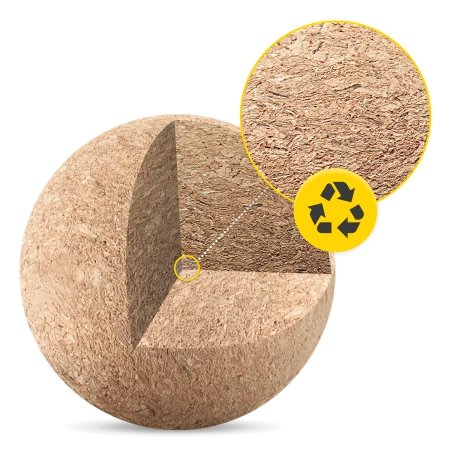 Minge de masaj din plută 6,5 cm