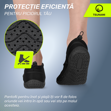 Pantofi de apă TSUNAMI Slip-on mărimea 42