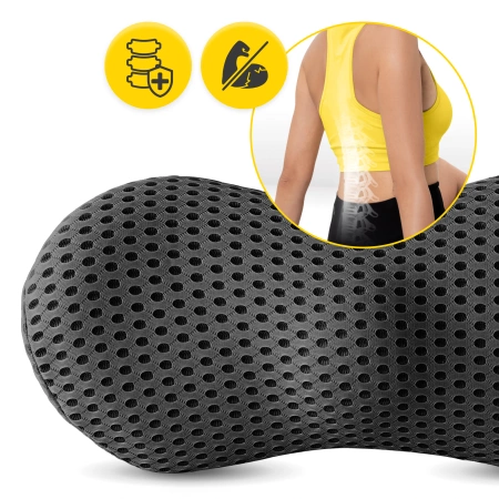 Pernă ortopedică lombară pentru scaun