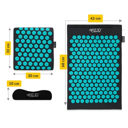 Covoraș de presopunctură ERGO cu pernă și centură