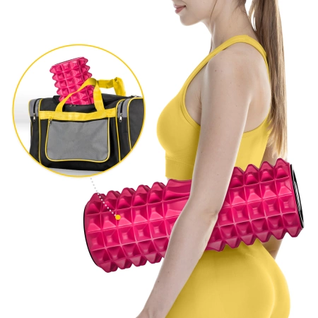 Role de masaj cu crampoane CROSSFIT EVA 33CM