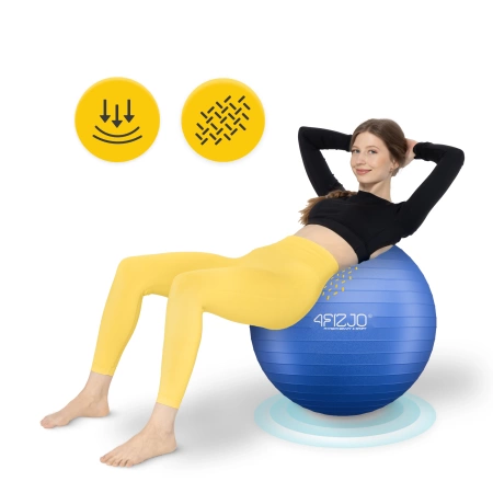 Minge gonflabilă de gimnastică pentru fitness 75 cm