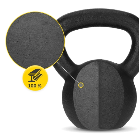 Kettlebell greutate din fontă 12 kg