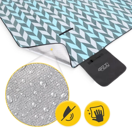 Pătură impermeabilă pentru picnic 200x200 cm