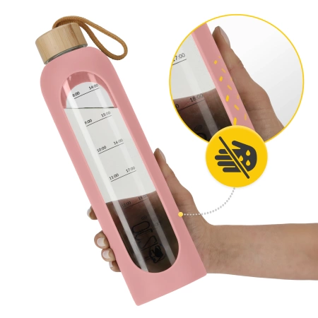 Sticlă pentru apă din sticlă 1 L