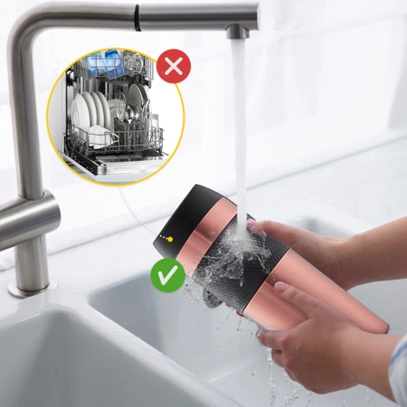 Cana termică Mountain Goat TRAVEL 450 ml roz