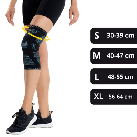 Orteză elastică pentru genunchi XXL