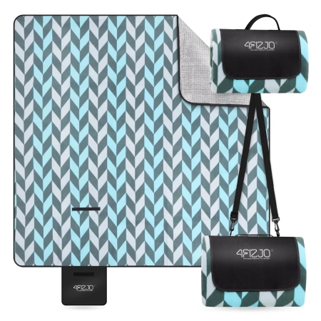 Pătură impermeabilă pentru picnic 200x200 cm