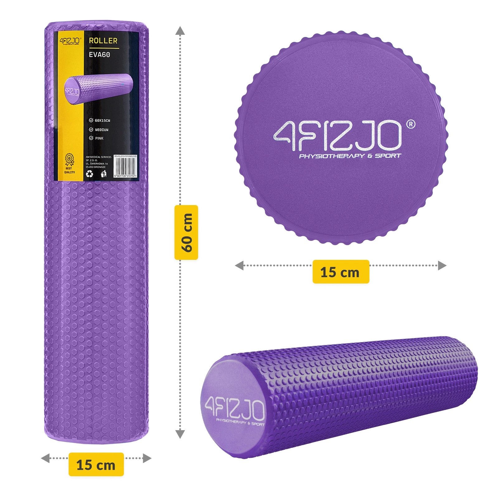 Rola cu mini proeminențe CARE+ 60CM