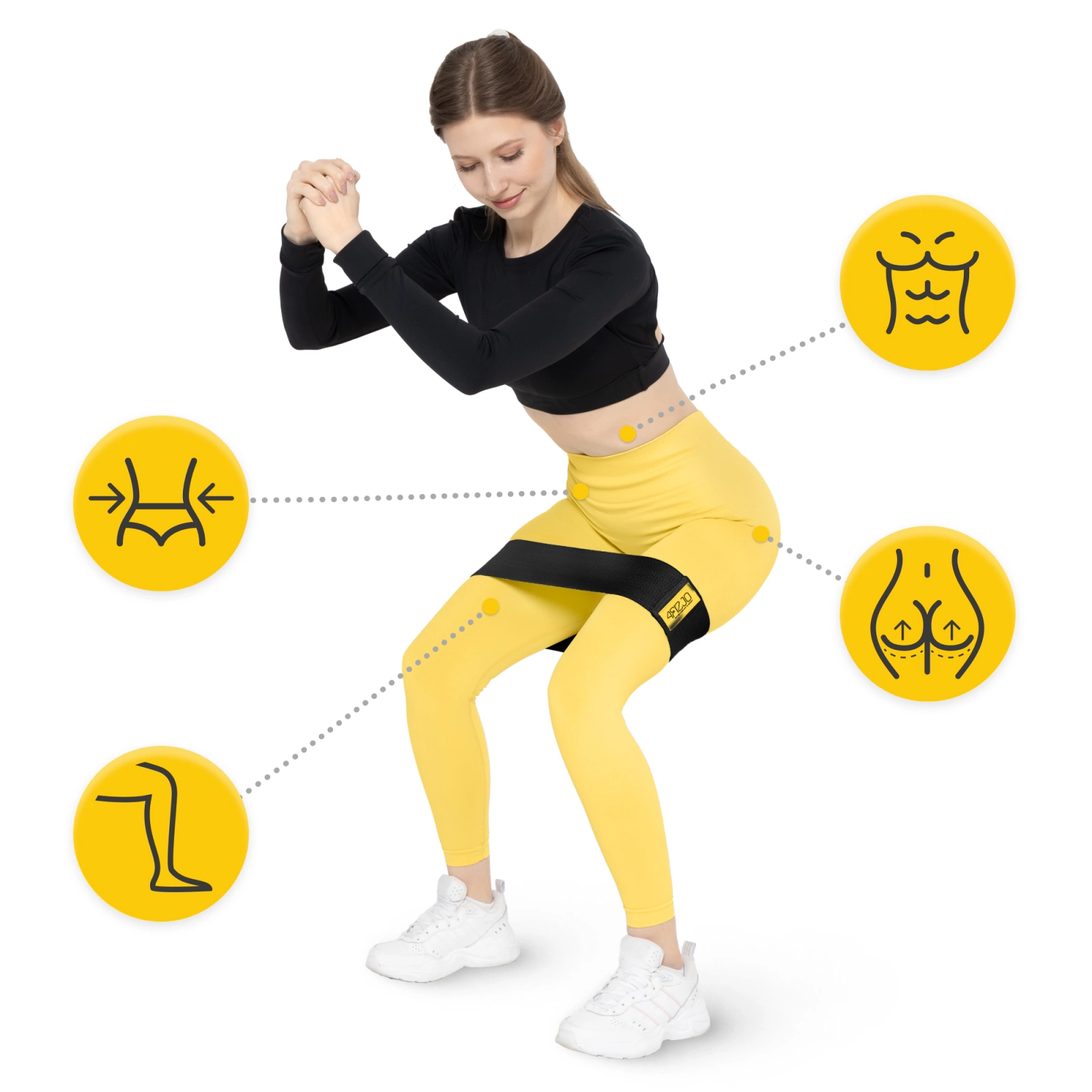 Set de Benzi Textile HIP BAND