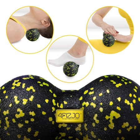 Minge de masaj dublă EPP 12 cm