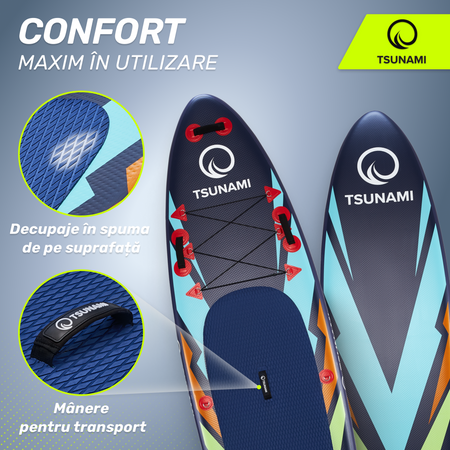 Placă SUP TSUNAMI Paddle Board 320 cm T08