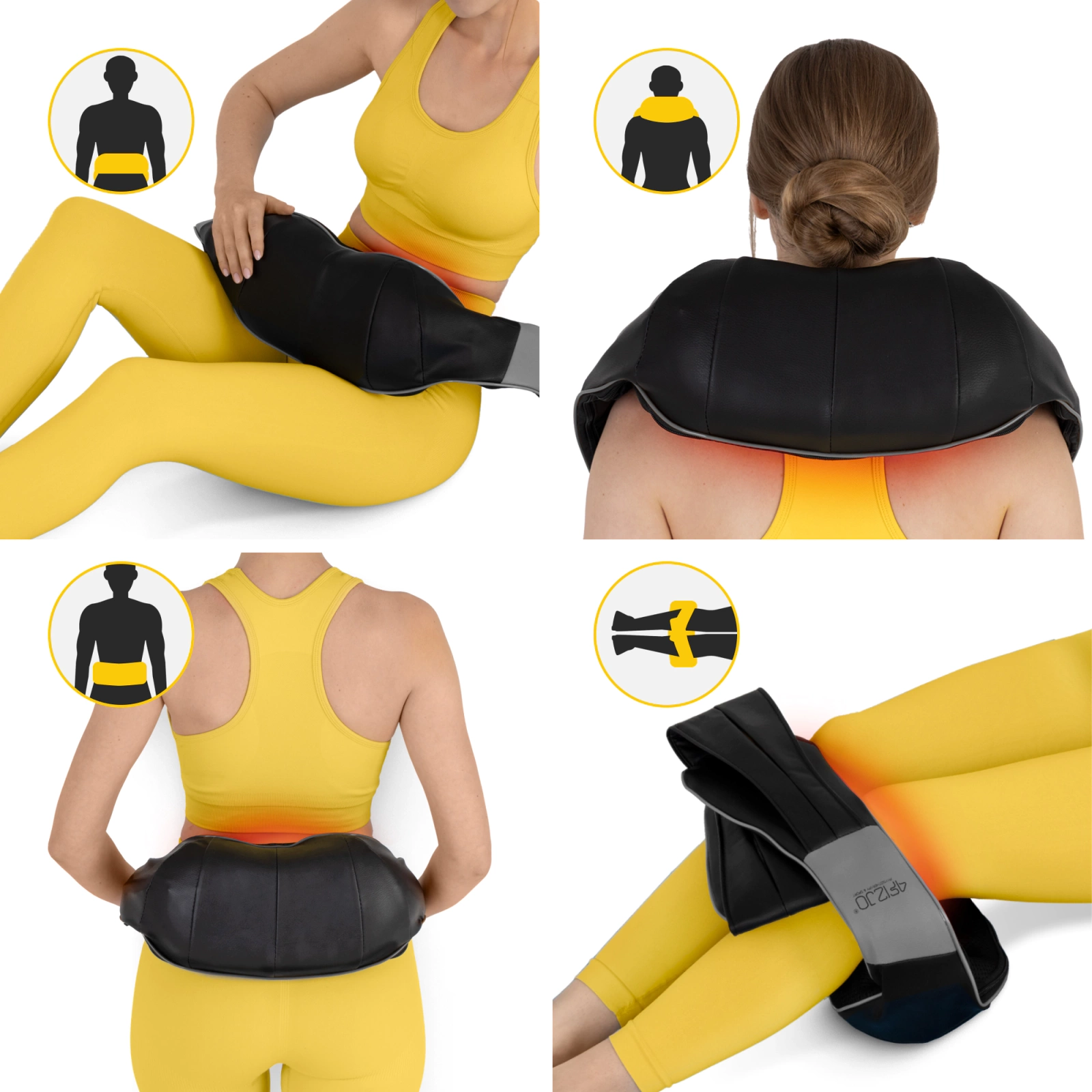 Masaj fără fir pentru gât și spate SHIATSU ULTRA+