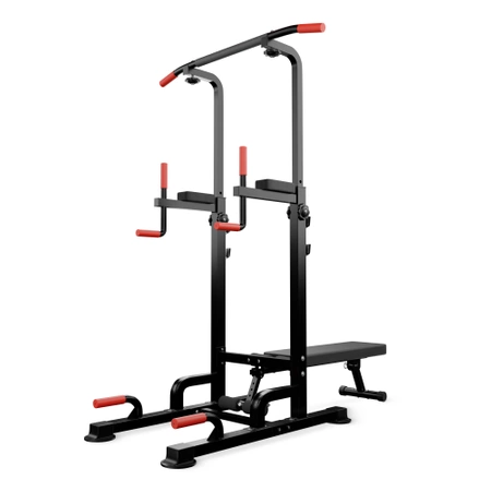 Bară multifuncțională pentru tracțiuni cu tijă și bancă PRO+