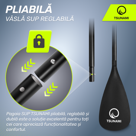 Paletă pliabilă reglabilă TSUNAMI