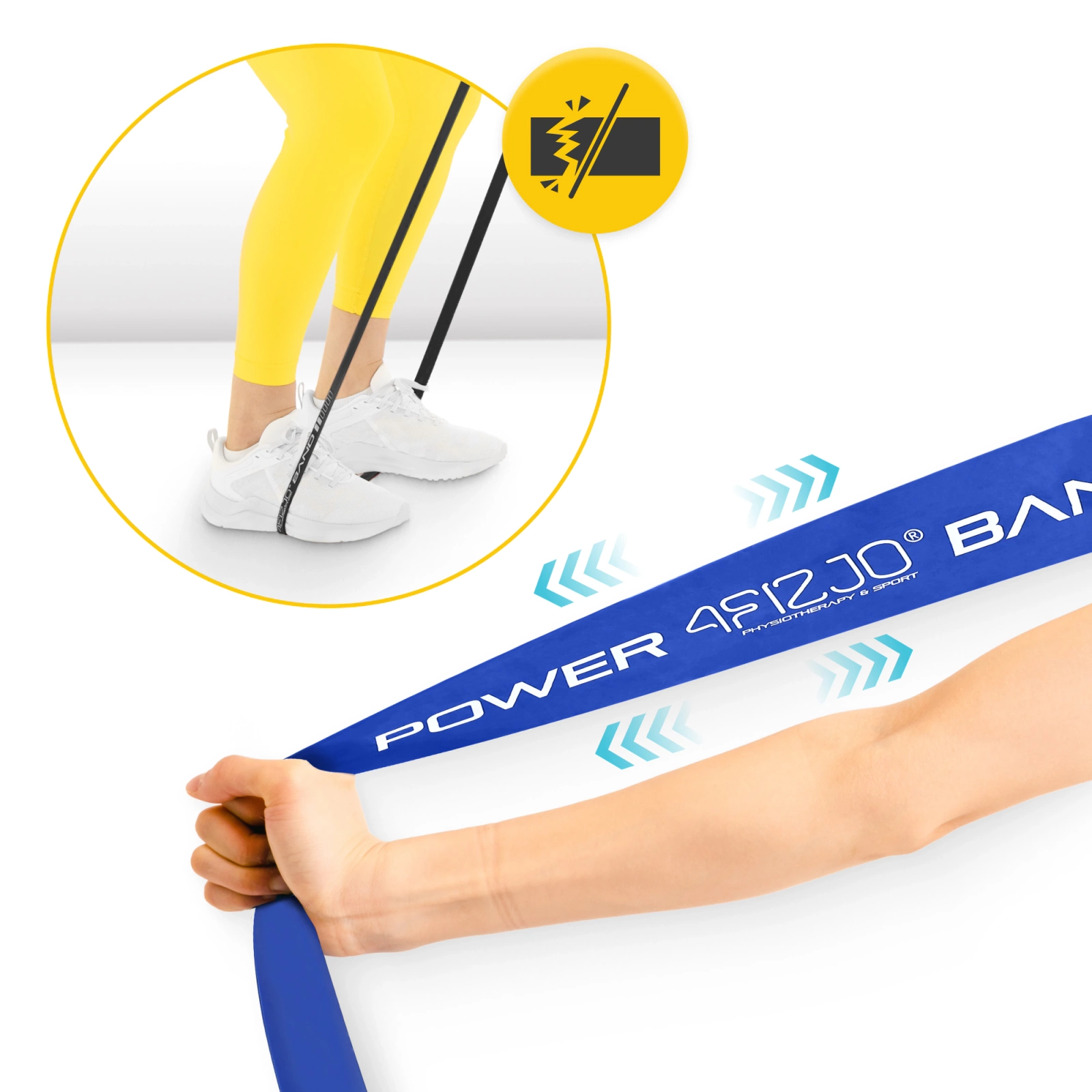 Set de 6 Elastice de Rezistență POWER BAND