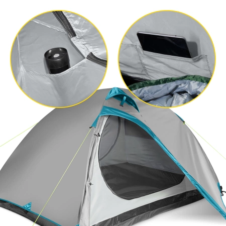 Cort turistic PRIME DUO MOUNTAIN GOAT gri