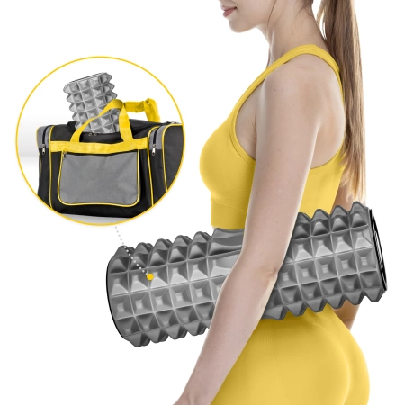 Role de masaj cu crampoane CROSSFIT EVA 33CM