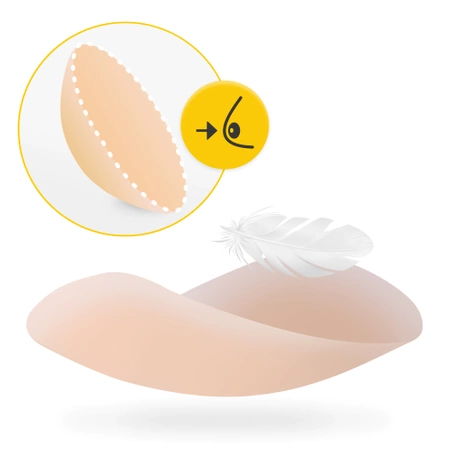 Set plasturi pentru mameloane picături de silicon