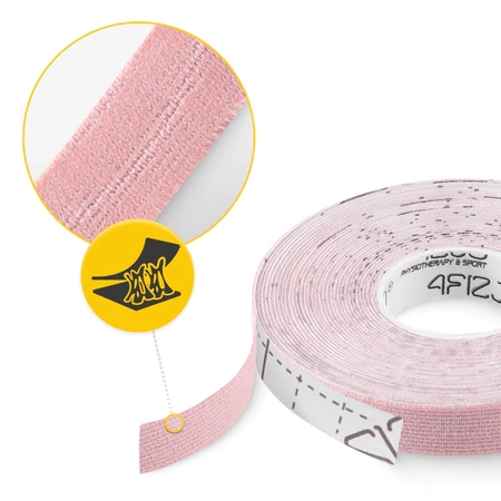 Bandă kinesiologică, Kinesio Tape, 1 cm x 5 m