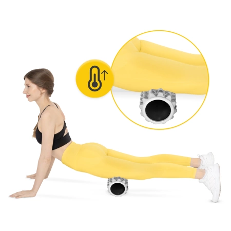 Role de masaj cu crampoane CROSSFIT EVA 33CM