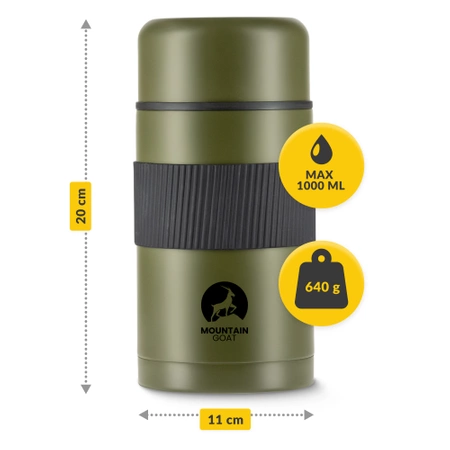 Termos pentru mâncare din oțel inoxidabil