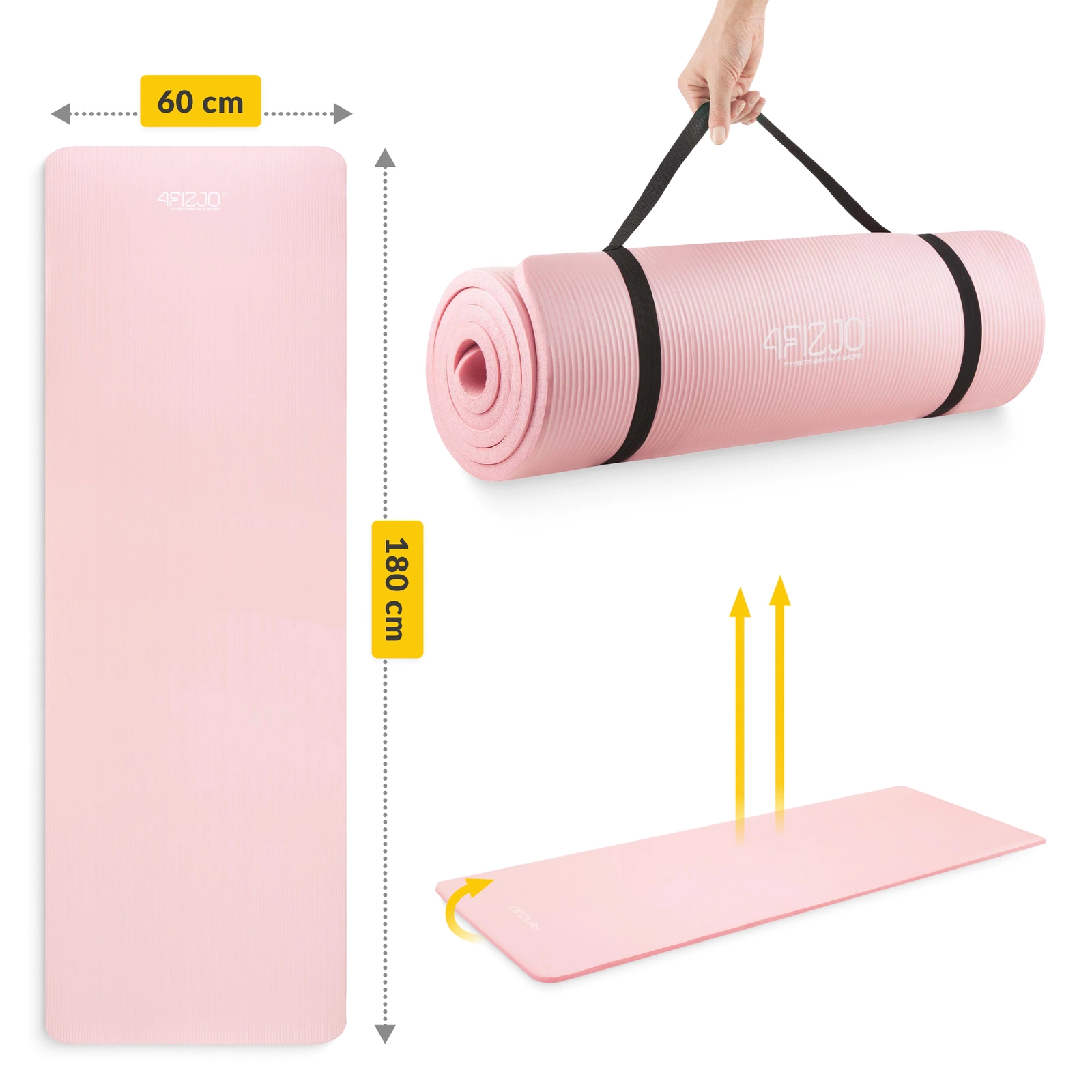 Saltea de exerciții NBR 1 cm